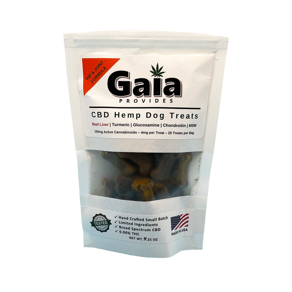 Hip & Joint Formula Hemp-Derived Dog Treats