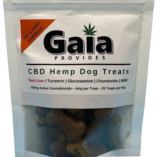 Hip & Joint Formula Hemp-Derived Dog Treats
